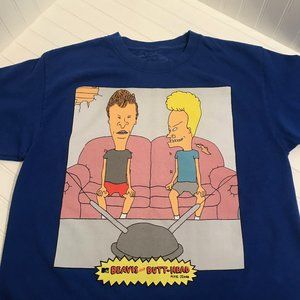 MTV Beavis & Butt-Head 100% Cotton T-Shirt Size M